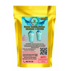 Coffee Naturelle 500 gr İtalyan Karamel Aromalı Blue Dream Mavi Rüya Aromalı Toz Milkshake Smoothie Frappe