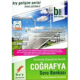 Coğrafya B Serisi Orta Düzey Soru Bankası-Birey Eğitim Yayınları