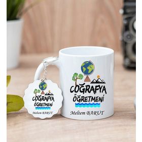 Coğrafya Öğretmeni Kupa Bardak