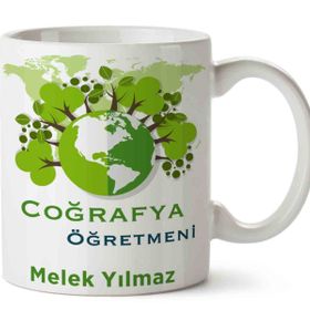Coğrafya Öğretmeni Kupa Bardak