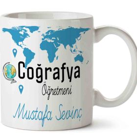 Coğrafya Öğretmeni Kupa Bardak
