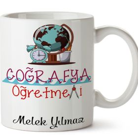 Coğrafya Öğretmeni Kupa Bardak