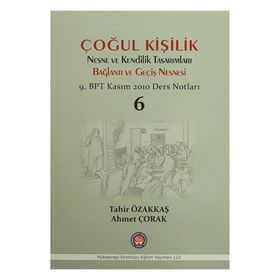 Çoğul Kişilik Nesne ve Kendilik Tasarımları Bağlantı ve Geçiş Nesnesi - Tahir Özakkaş Ahmet Çorak