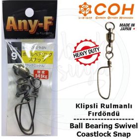 Coh Rulmanlı Klipsli 9 141 kg Fırdöndü