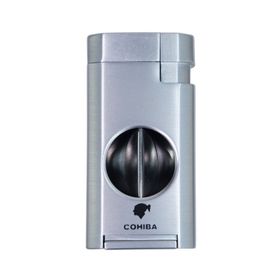 Cohiba Çift Torch Gümüş Puro Çakmağı