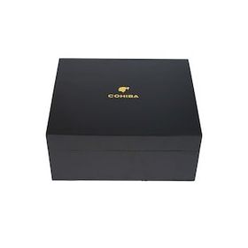 Cohiba Humidor Siyah Puro Kutusu