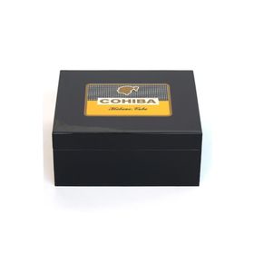 Cohiba Humidor Siyah Puro Kutusu