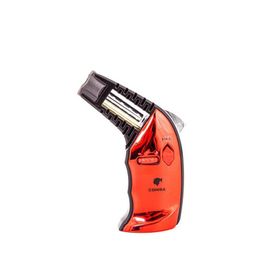 Cohiba Tek Torch Masa Tipi Kırmızı Puro Çakmağı