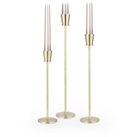 Coho Brazen Special Uzun Prinç Üçlü Set 23-28-34 cm Şamdan