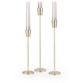 Coho Brazen Special Uzun Prinç Üçlü Set 23-28-34 cm Şamdan