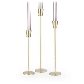 Coho Brazen Special Uzun Prinç Üçlü Set 23-28-34 cm Şamdan