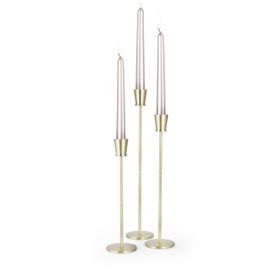 Coho Brazen Special Uzun Prinç Üçlü Set 23-28-34 cm Şamdan