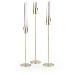 Coho Brazen Special Uzun Prinç Üçlü Set 23-28-34 cm Şamdan