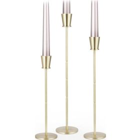 Coho Brazen Special Uzun Prinç Üçlü Set 23-28-34 cm Şamdan