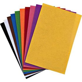 Çok Keçe 20x30 10'lu Karışık Renk A4 Keçe