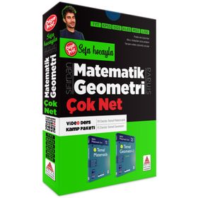 Çok Net Sıfırdan Sınava Matematik Geometri Delta Kültür Yayınevi