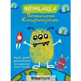 Çoki Yayıncılık Boyalarla Parmaklarımı Konuşturuyorum 3-8 Yaş