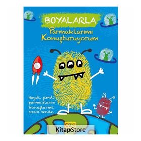 Çoki Yayıncılık Boyalarla Parmaklarımı Konuşturuyorum 3-8 Yaş