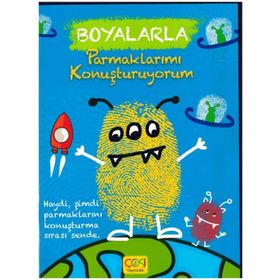 Çoki Yayıncılık Boyalarla Parmaklarımı Konuşturuyorum 3-8 Yaş