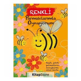 Çoki Yayıncılık Renkli Parmaklarımla Oynuyorum 3-8 Yaş