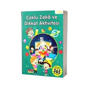 Çoklu Zeka ve Dikkat Aktivitesi 5 Yaş - Yeşil Kitap
