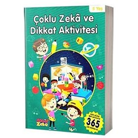 Çoklu Zeka ve Dikkat Aktivitesi 5 Yaş - Yeşil Kitap