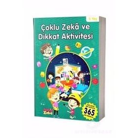 Çoklu Zeka ve Dikkat Aktivitesi 5 Yaş - Yeşil Kitap