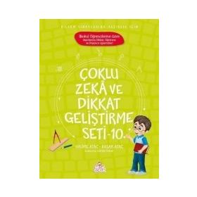 Çoklu Zeka ve Dikkat Geliştirme Seti 10 Kitap - Nesil Yayınları