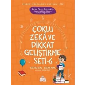 Çoklu Zeka ve Dikkat Geliştirme Seti - 6 - Halime Ataç Başar Ataç