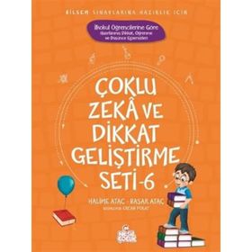 Çoklu Zeka ve Dikkat Geliştirme Seti - 6 - Halime Ataç Başar Ataç