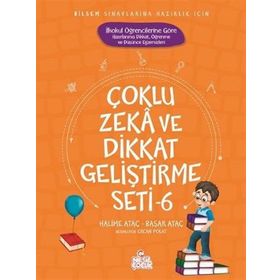Çoklu Zeka ve Dikkat Geliştirme Seti - 6 - Halime Ataç Başar Ataç