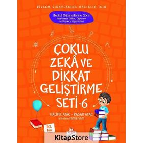 Çoklu Zeka ve Dikkat Geliştirme Seti - 6 - Halime Ataç Başar Ataç