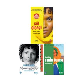 Çöl Çiçeği - Benim Ülkem - Anneme Mektup - 3 Kitap - Waris Dirie