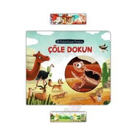 Çöle Dokun İlk Dokun Hisset Kitabım - Sincap Kitap