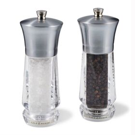 Cole & Mason H321913 Exford 160 mm Akrilik Tuz Biber Değirmeni Seti