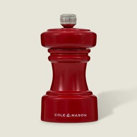 Cole & Mason Hoxton Parlak Kırmızı 104 mm Tuz Değirmeni