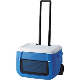 Coleman 50-QT 46 lt Poly Lite Yalıtımlı Tekerlekli Cooler Taşınabilir Soğutucu Kamp Buzluğu