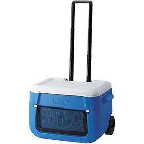 Coleman 50-QT 46 lt Poly Lite Yalıtımlı Tekerlekli Cooler Taşınabilir Soğutucu Kamp Buzluğu