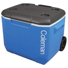 Coleman 56-QT 60 lt Yalıtımlı Tekerlekli Cooler Taşınabilir Soğutucu Kamp Buzluğu