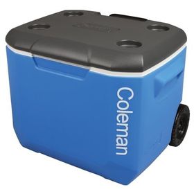Coleman 56-QT 60 lt Yalıtımlı Tekerlekli Cooler Taşınabilir Soğutucu Kamp Buzluğu