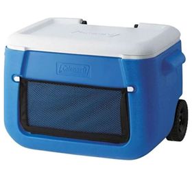 Coleman Poly-Lite Wheeled Mesh 50 Qt Tekerlekli 47.3 lt Soğutucu Buzluk