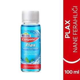 Colgate 100 ml Nane Ferahlığı Alkolsüz Plax Serin Nane Ağız Bakım Suyu