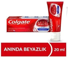 Colgate 20 ml Anında Beyazlık Optic White Seyahat Boyu Diş Macunu