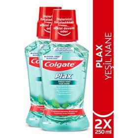 Colgate 2x250 ml Plax Taze Nane Ağız Bakım Suyu