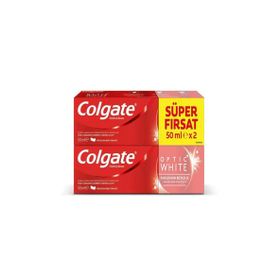 Colgate 2x50 ml Optic White Diş Macunu
