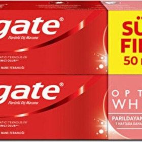 Colgate 2x50 ml Optic White Diş Macunu