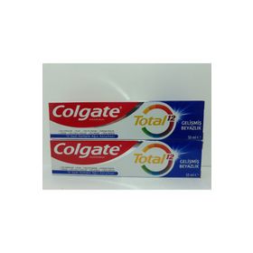 Colgate 2x50 ml Total Gelişmiş Beyazlık Diş Macunu