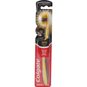 Colgate 360 Charcoal Gold Yumuşak Diş Fırçası
