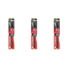 Colgate 360 Siyah Charcoal Orta 3 Adet Diş Fırçası