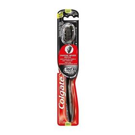 Colgate 360 Siyah Charcoal Orta Diş Fırçası
